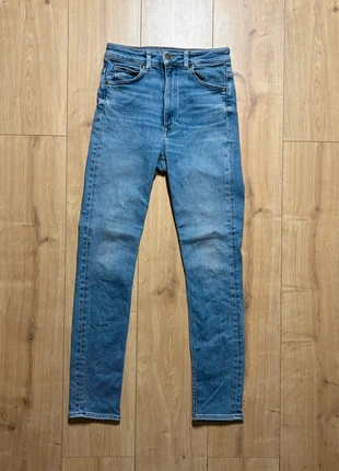 Lee x H&M women’s blue jeans – size 4 (W25), brand: Lee, condition: Good, size: XS / UK 4-6, £12.00, £13.30 includes Buyer Protection Pro