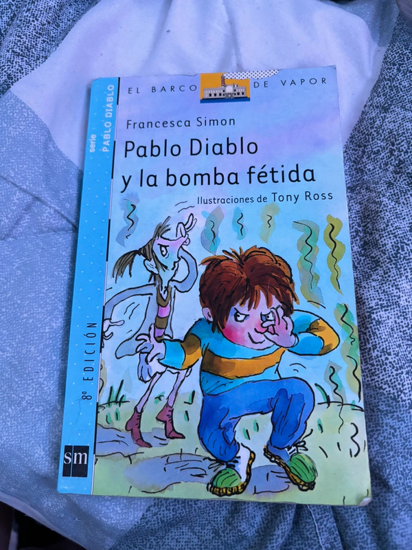 Libro Pablo diablo y la bomba fétida 1