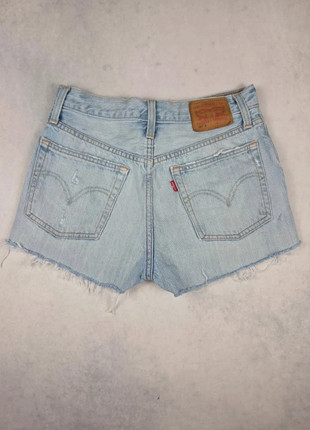 Short levi's 501 femme bleu clair W26 100% coton, marque: Levi's, état: Très bon état, taille: S / 36 / 8, 13,90 €, 15,30 € Protection acheteurs incluse