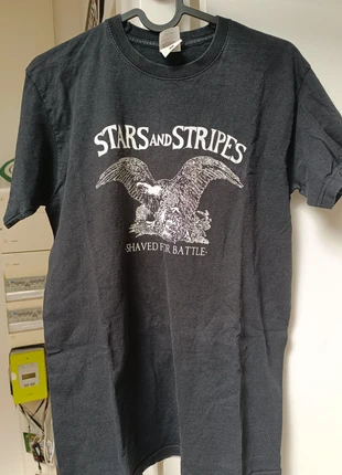 Tshirt Stars and Stripes, brand: Gildan, condition: Good, size: S, €7.00, €8.05 includes Buyer Protection