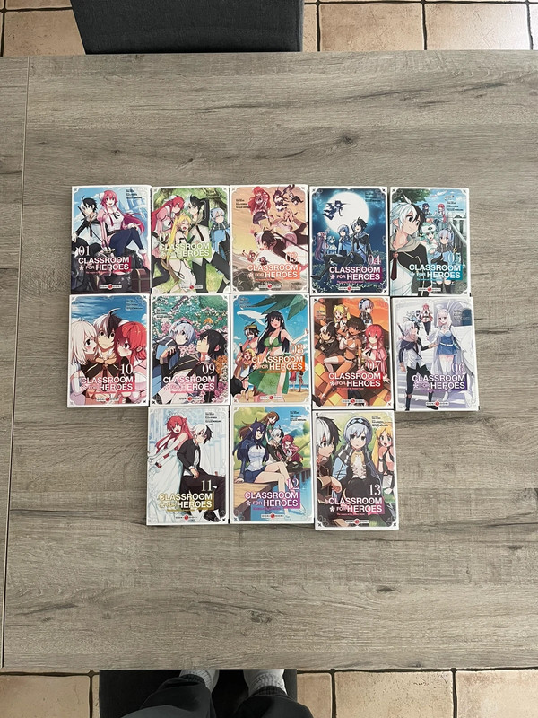 Livre Mangas Classroom for Heroes de 1 à 13 2