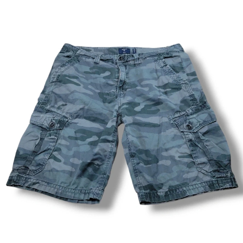 Union U 1633 Shorts Size 38 W39"xL12" Men's Cargo Shorts Camo Shorts Camouflage Shorts 1