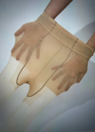 Collant transparent beige – Taille unique, marca: Shein, estado: Novo com etiquetas, tamanho: Tamanho único, €6.00, €7.00 inclui Proteção do Comprador