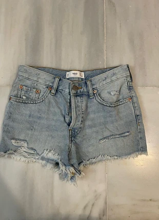 Short vaquero, marca: Mango, estado: Muito bom, tamanho: XS / 34 / 6, €4.99, €5.94 inclui Proteção do Comprador
