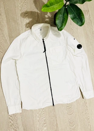 Veste légère CP Company - Taille L - Blanche, brand: C.P. Company, condition: Very good, size: L, €120.00, €126.70 includes Buyer Protection