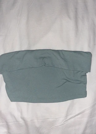 tube top verde, marca: Shein, estado: Muito bom, tamanho: XS / 34 / 6, €3.00, €3.85 inclui Proteção do Comprador
