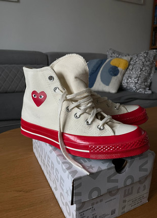 Converse comme des garcons vinted on sale