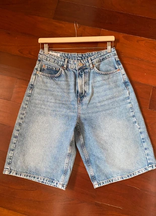 Jeans/ denim bermudas/ long shorts, marca: Stradivarius, estado: Nuevo sin etiquetas, tamaño: S / 36 / 8, 10,50 €, 11,73 € Protección al comprador incluida