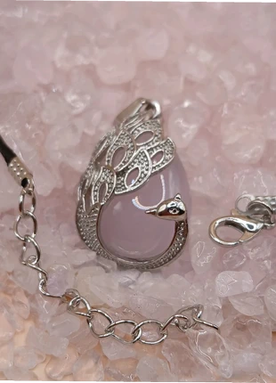 Pendentif Quartz Rose, merk: Natural, staat: Heel goed, € 5,95, € 6,95 inclusief Kopersbescherming Pro