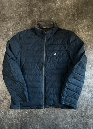 Doudoune Réversible Nautica Puffer Taille L Homme gris marine logo brodé sans capuche, marque: Nautica, état: Très bon état, taille: L, 18,50 €, 20,13 € Protection acheteurs (Pro) incluse