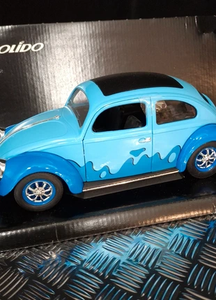 Miniature 1/18 neuve Solido Volswagen New-Beetle bleu vague, brand: Collection, condition: New without tags, €38.00, €40.60 includes Buyer Protection Pro