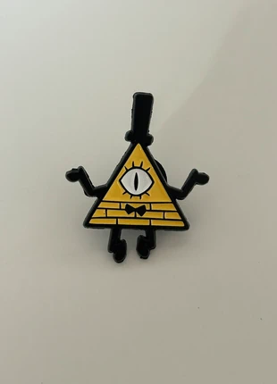 C. Pin’s Bill Cipher – Gravity Falls – Broche Accessoire, condition: Very good, €3.00, €3.85 includes Buyer Protection Pro