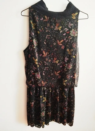 Vestido gasa corto, marca: Boutique Italiana, estado: Muy bueno, tamaño: L / 40 / 12, 9,90 €, 11,10 € Protección al comprador incluida