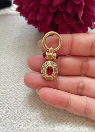 Pendentif vintage Agatha paris en plaqué avec pierres rouges., brand: Agatha, condition: Very good, €36.00, €38.50 includes Buyer Protection