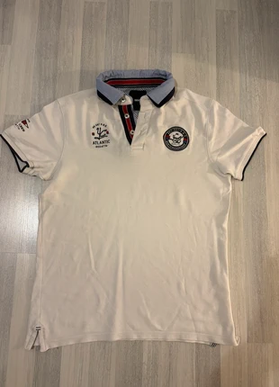 Polo blanc et bleu Brice, marque: Brice, état: Très bon état, taille: M, 1,00 €, 1,75 € Protection acheteurs incluse