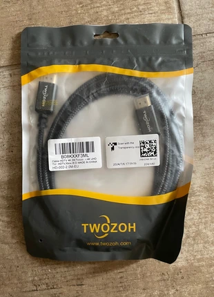 Cable HDTV 4k neuf, marca: Twozoh, estado: Nuevo sin etiquetas, 2,00 €, 2,80 € Protección al comprador incluida