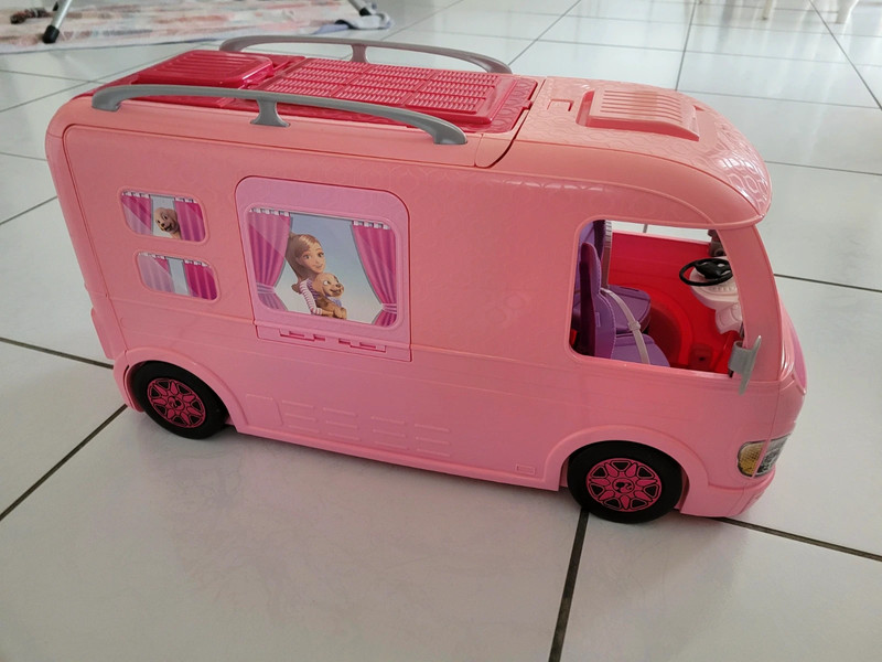 Camping car Barbie