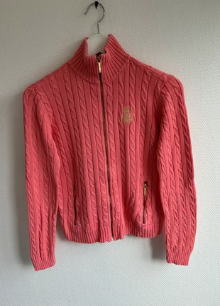 Pull Torsadé Ralph Lauren Rose 📏 XS, merk: Ralph Lauren, staat: Heel goed, maat: XS / 34 / 6, € 39,00, € 41,65 inclusief Kopersbescherming Pro