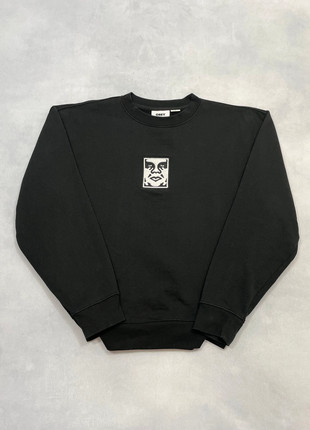 Pull Obey Noir Homme coupe Large Crew Neck Oversize Sweatshirt - Taille S /1907R, marque: Obey, état: Très bon état, taille: S, 49,00 €, 52,15 € Protection acheteurs (Pro) incluse