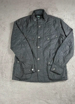 Veste matelassée à boutons et full zip grise Barbour International Ariel homme taille M, marque: Barbour, état: Bon état, taille: M, 52,00 €, 55,30 € Protection acheteurs incluse