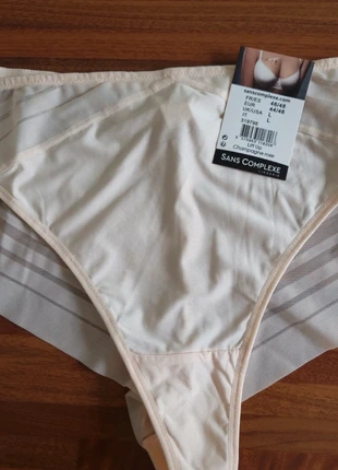 Tanga  Sans Complexe 46-48 champagne rose, merk: Sans Complexe, staat: Nieuw met prijskaartje, maat: XXXL / 46 / 18, € 6,00, € 7,00 inclusief Kopersbescherming