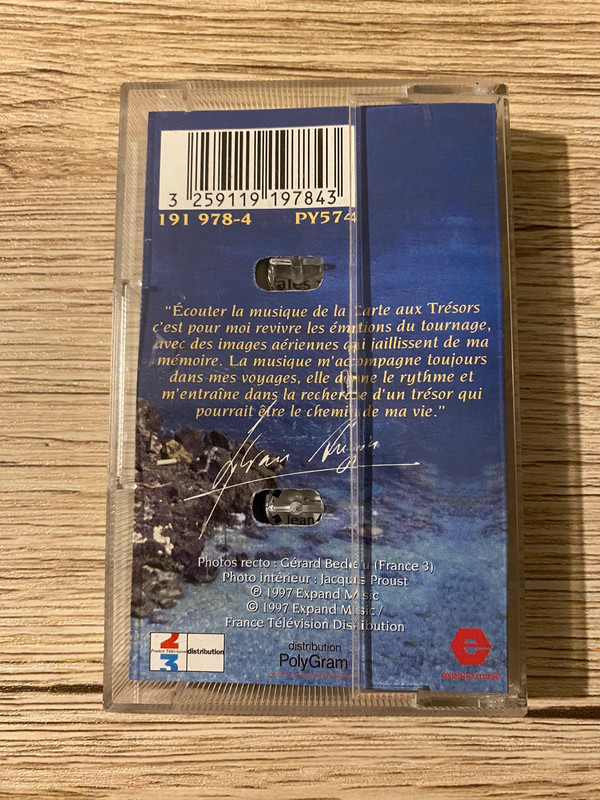 Cassette Carte aux trésors 2