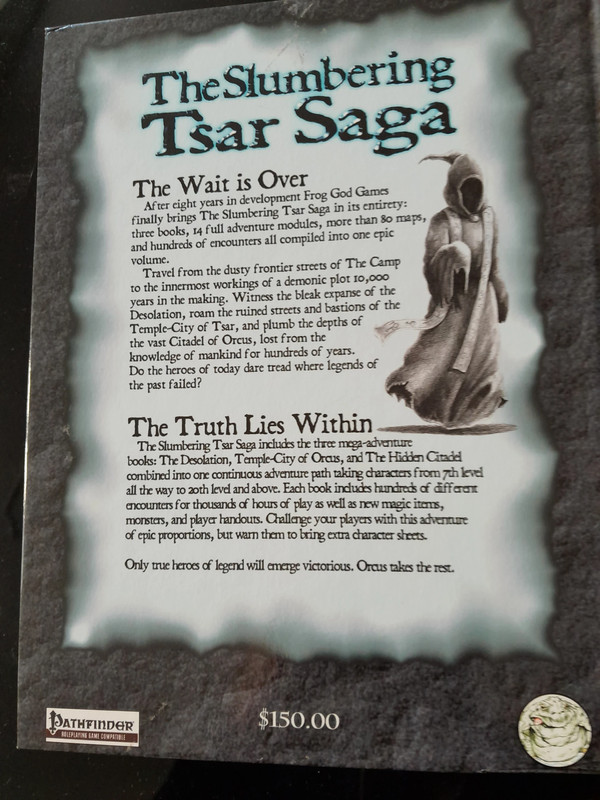 "The Slumbering Tsar Saga" Limited edition 3