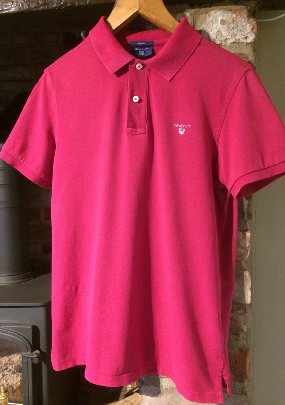 Pink Gant Cotton Polo Shirt | Vinted