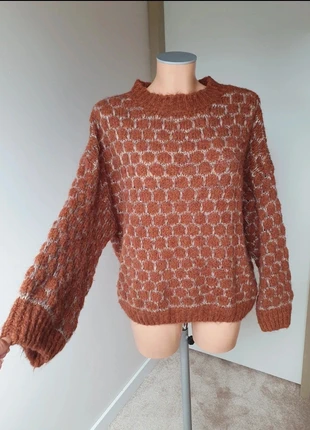 Trui Ambika onesize bruin beige, merk: AMBIKA, staat: Heel goed, maat: Universele maat, € 7,00, € 8,05 inclusief Kopersbescherming Pro