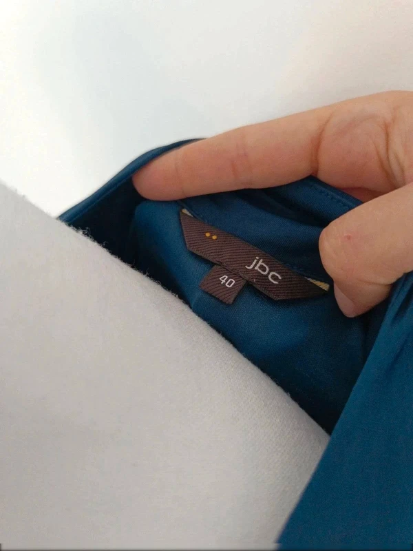 đ Robe bleu nuit fluide JBC â Taille 40 - photo numĂ©ro 4