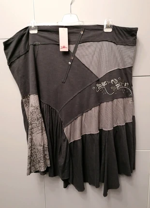 Nieuwe grijze rok Joe Brouns maat 56, marque: Joe Brouns, état: Neuf avec étiquette, taille: 8XL / 56 / 28, 7,50 €, 8,58 € Protection acheteurs incluse