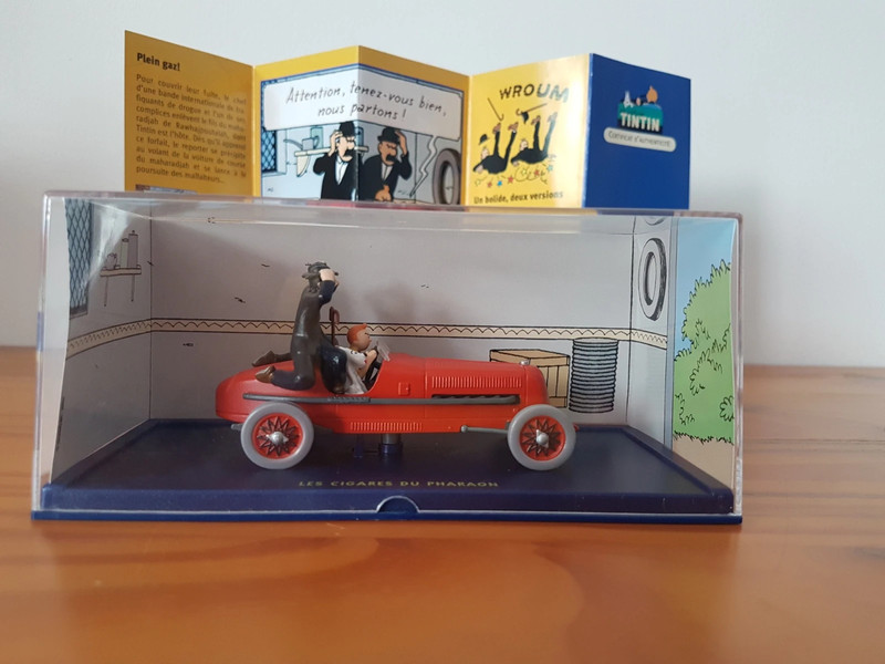 Voiture Tintin-Le Bolide rouge |  Tintin Boutique