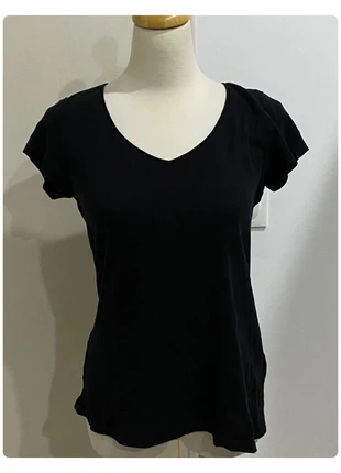 Tee shirt Camaïeu manches courtes noir Taille M, brand: Camaïeu, condition: Very good, size: M / 38 / 10, €3.00, €3.85 includes Buyer Protection