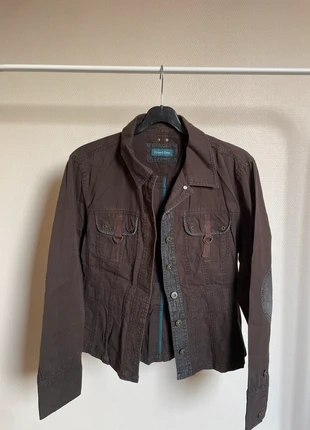 Veste en jeans brun vintage, marque: Street One, état: Neuf sans étiquette, taille: L / 40 / 12, 6,00 €, 7,00 € Protection acheteurs incluse