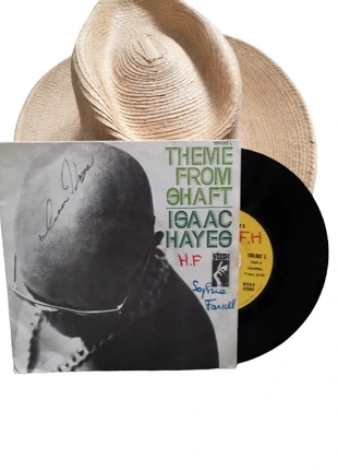 💿 Disque vinyl 45tours 2 titres Isaac Hayes, condizioni: Ottime, €10.50, €11.73 include la Protezione acquisti