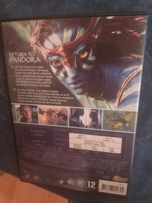 Dvd Avatar 2