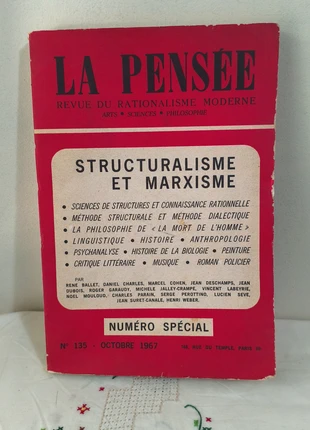 La pensée, N°135, octobre 1967, condition: Satisfactory, €7.00, €8.05 includes Buyer Protection