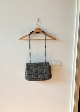 Sac bandoulière Zara en tweed épais, brand: Zara, condizioni: Ottime, €22.00, €23.80 include la Protezione acquisti