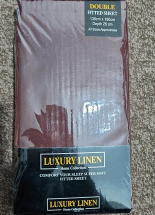 Double fitted sheet, brand: Luxury, condition: New, size: Double, £5.00, £5.95 includes Buyer Protection
