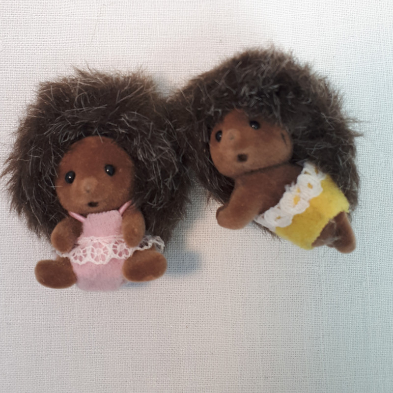 Sylvanian Families - Jumeaux Hérisson - Hedgehog Twins - Bébés hérisson -  Baby - Réf. 5218