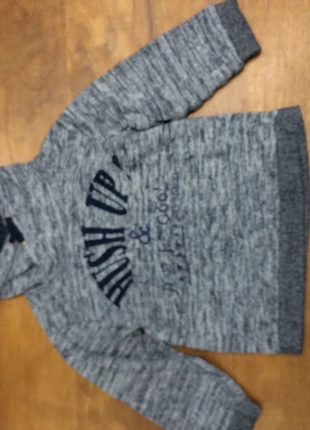 Pull gris bleu , marque: 3 Pommes, état: Bon état, taille: 5 ans / 110 cm, 1,00 €, 1,75 € Protection acheteurs incluse