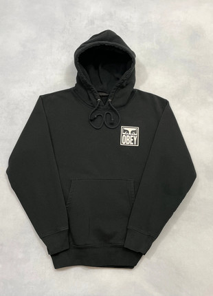 Pull Obey Noir Homme coupe Large Hoodie Oversize Sweatshirt - Taille S /1891R, marque: Obey, état: Très bon état, taille: S, 49,00 €, 52,15 € Protection acheteurs (Pro) incluse