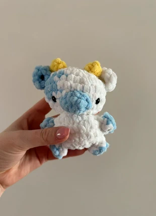Blue cow crochet, marque: Fait Main, état: Neuf sans étiquette, taille: Taille unique, 7,00 €, 8,05 € Protection acheteurs incluse