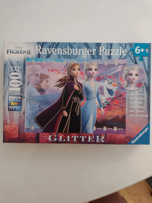 Puzzle 100 pièces reine des neiges