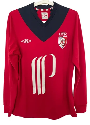 OSC Lille Heimtrikot 2012/13 LOSC, merk: Umbro, staat: Heel goed, maat: S, € 16,00, € 17,50 inclusief Kopersbescherming