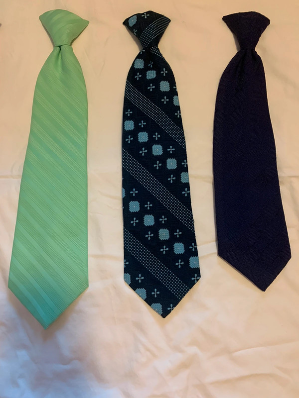 Lot of 6 Patterned Ties 3