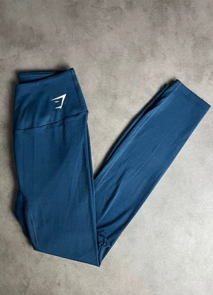 Legging de sport gymshark bleu foncé taille S, marke: Gymshark, zustand: Sehr gut, größe: S / 36 / 8, 25,00 €, 26,95 € beinhaltet Vinted-Käuferschutz Pro