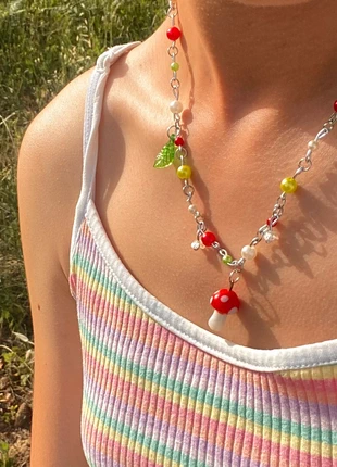 collana funghetto, condizioni: Ottime, €12.00, €13.30 include la Protezione acquisti