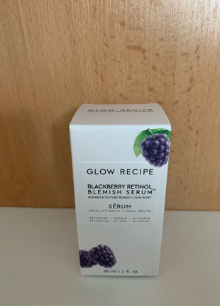 Obrázek k inzerátu: Blackberry retinol blemish serum Glow recipe 30ml