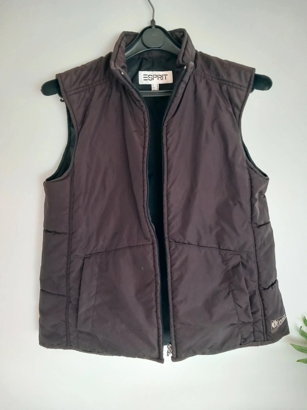 Veste sans manches Esprit Marron